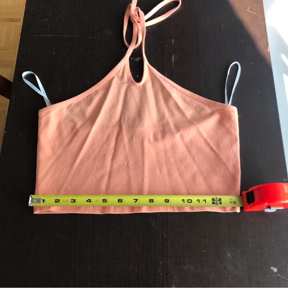 Aritzia creamsicle halter crop top size medium - Picture 2 of 5